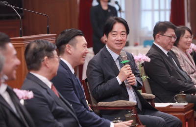 賴清德總統接見「2024年建築園冶獎」得獎代表，推動綠建材與智慧建築
