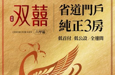 盛耀双囍：臺南六甲區新住宅項目開啟低首付購房新選擇，公設比僅為18.8%