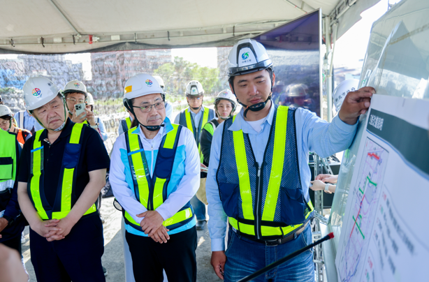 侯友宜市長視察新泰塭仔圳二區道路工程！力拚提升新莊交通量能