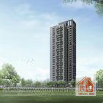 竹北家樂福台元科技旁新業建設公園第一排三房平車