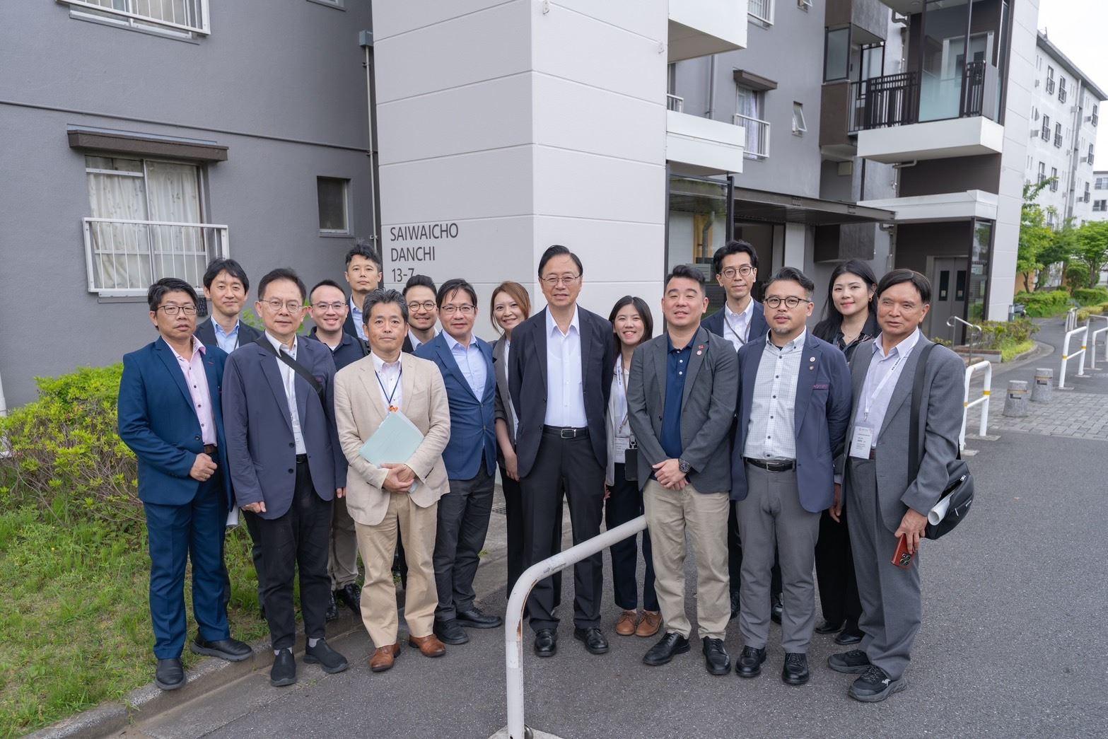 張善政市長考察日本千葉社宅　四大整合政策將落實桃園住宅轉型