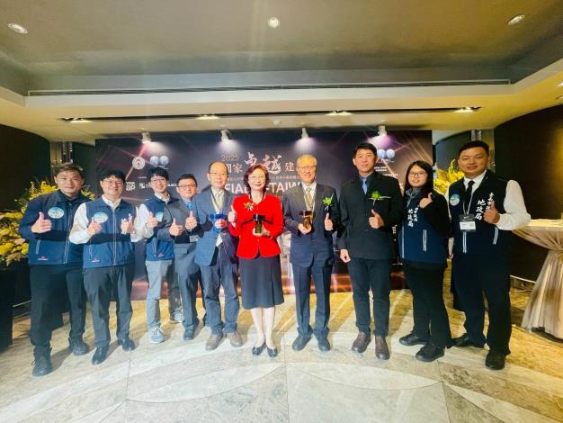 城市進化進行式！臺南市地政局五項工程獲國家卓越建設獎　打造宜居環境