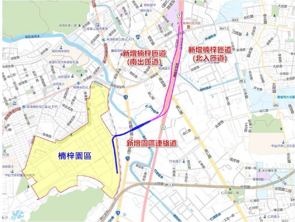 高市府楠梓園區聯外道路變更案經內政部都委會審議通過　強化科技園區產業與交通整合